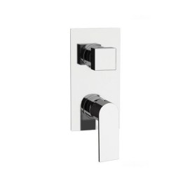 MISCELATORE MONOCOMANDO INCASSO DOCCIA C/DEVIATORE 4 VIE LINEA AVENUE Cromo