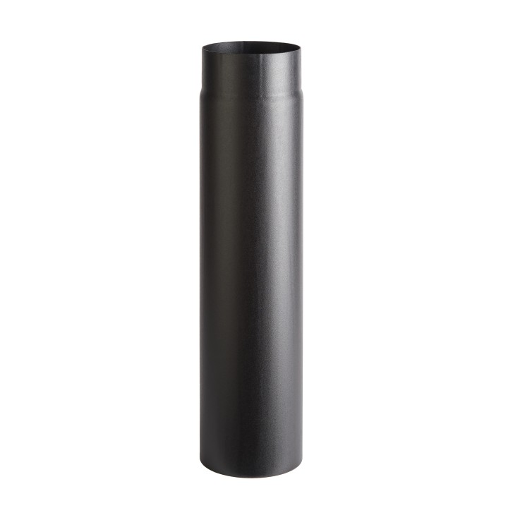 TUBO PORCELLANATO D 13 X H 50CM NERO OPACO TOP