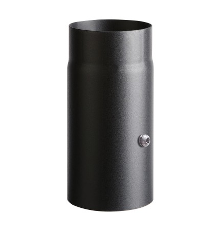 TUBO PORCELLANATO C/COMBUST D 12XH20CM NERO TOP