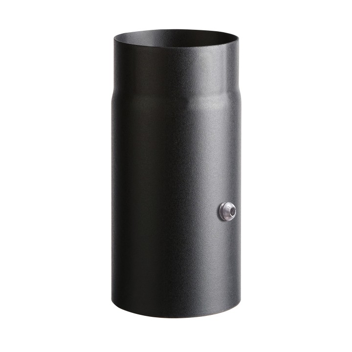 TUBO PORCELLANATO C/COMBUST D 12XH20CM NERO TOP