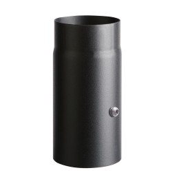 TUBO PORCELLANATO C/COMBUST D 13XH20CM NERO TOP