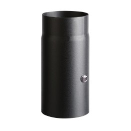 TUBO PORCELLANATO C/COMBUST D 15XH20CM NERO TOP