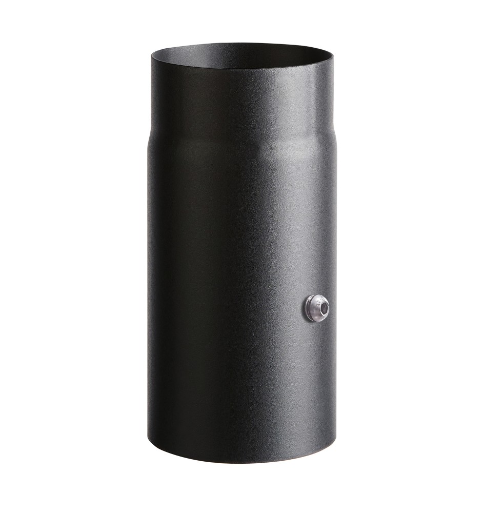 TUBO PORCELLANATO C/COMBUST D 15XH20CM NERO TOP