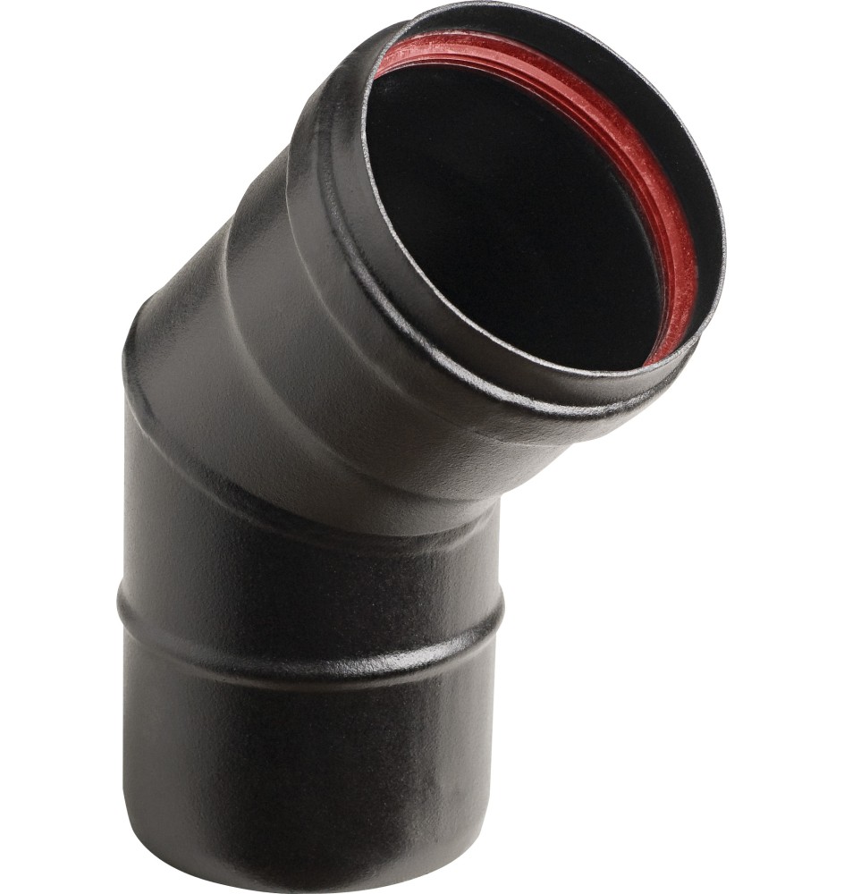 CURVA PORCELLANATA 45 PELLET D 10CM NERO OP AETERNUM