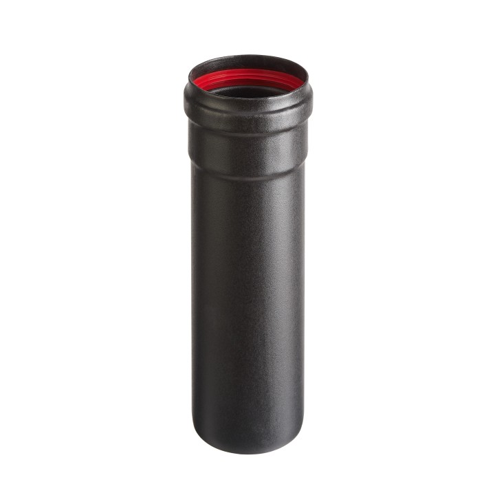 TUBO PORC PELLET C/GUARN D 10XH 25CM NERO OP AETERNUM