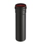 TUBO PORC PELLET C/GUARN D 10XH 50CM NERO OP AETERNUM