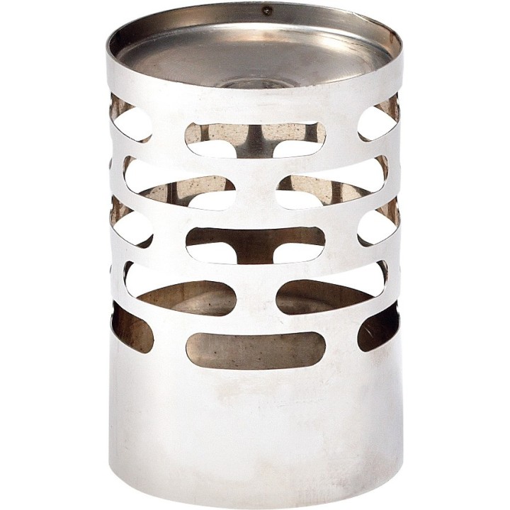 TERMINALE SCARICO PELLET INOX D 10 X H 14 CM AETERNUM