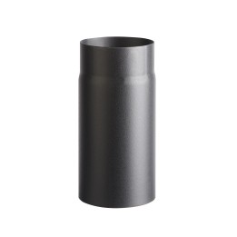 TUBO PORCELLANATO D 12 X H 25CM NERO OPACO TOP