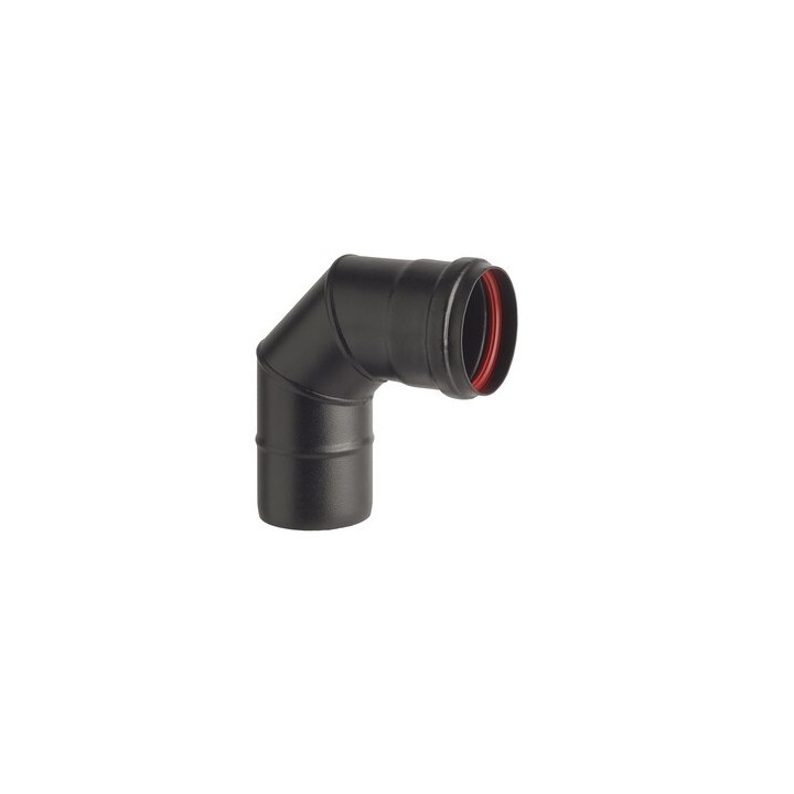 CURVA PORCELLANATA 90 PELLET D 8CM NERO OP AETERNUM