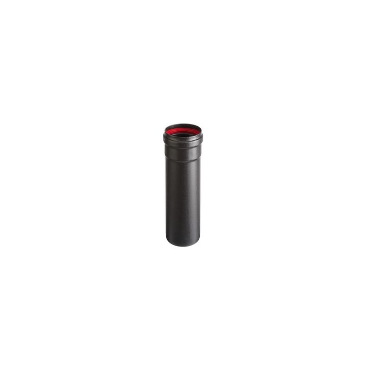 TUBO PORC PELLET C/GUARN D 10XH 25CM NERO OP AETERNUM