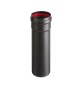 TUBO PORC PELLET C/GUARN D 8XH 25CM NERO OP AETERNUM