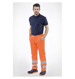 PANTALONE ALTA VISIBILIT ARANCIO TG. M