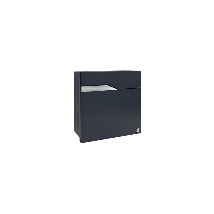 CASSETTA POSTALE ALUBOX NETTUNO 37X11X37 GRIGIO