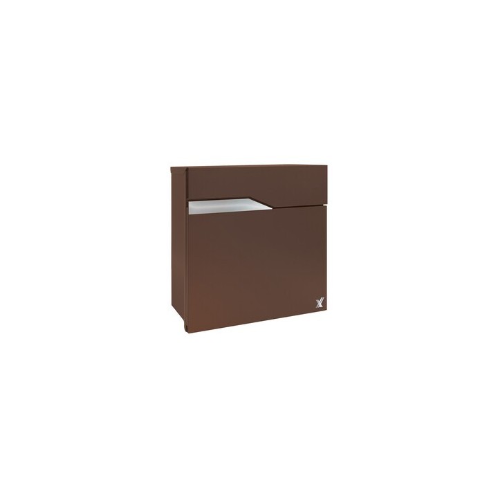 CASSETTA POSTALE ALUBOX NETTUNO 37X11X37 RUGGINE