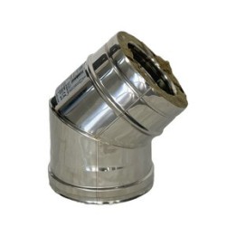 C CURVA INOX 45 D 13 CM