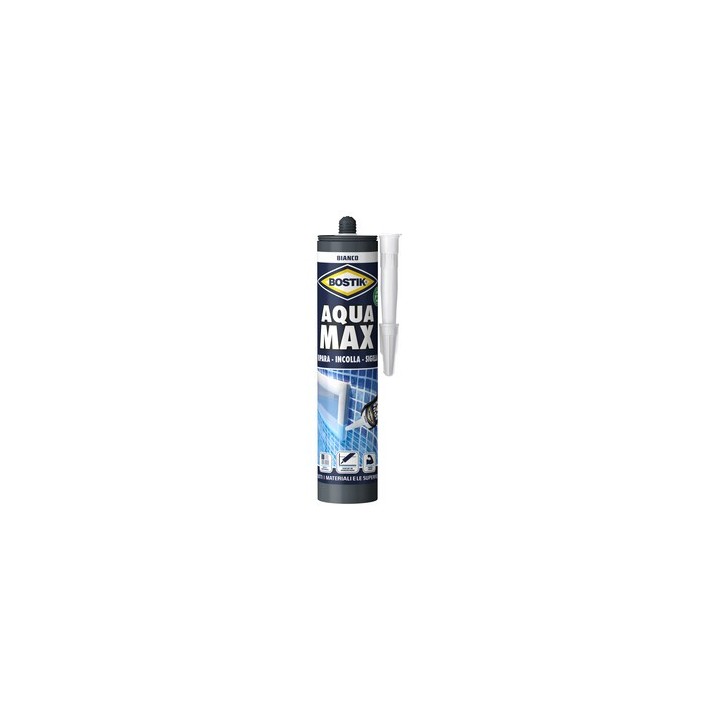 BOSTIK AQUA MAX 425 G BIANCO CARTUCCIA