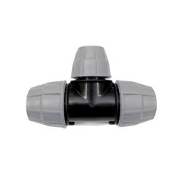 TEE RIDOTTO A 90° DIANFLEX RACCORDO PER POLIETILENE 50 x 40 x 50