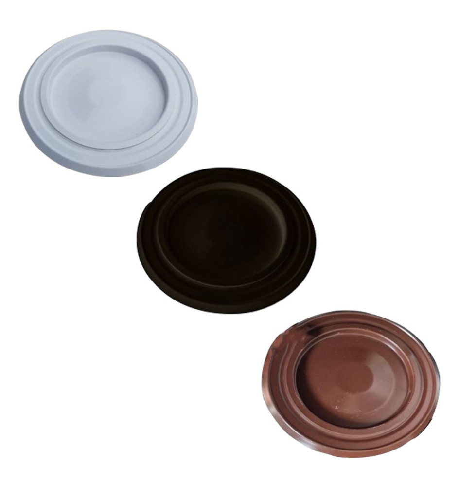 ROSONE VERNICIATO ø cm 12 - marrone