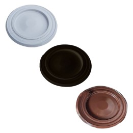 ROSONE VERNICIATO ø cm 13 - marrone