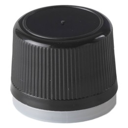TAPPI A VITE 24 x 15 - colore nero