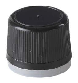 TAPPI A VITE 24 x 15 - colore nero