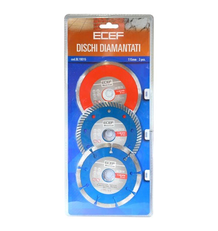 DISCO DIAMANTATO Ø 115 x 2,23 - blister da pz.3