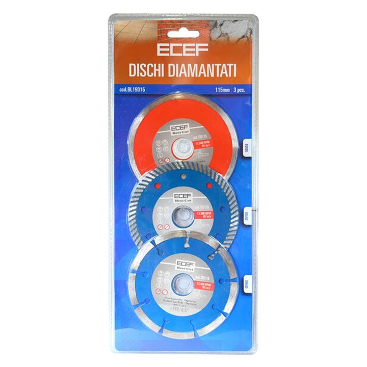 DISCO DIAMANTATO Ø 115 x 2,23 - blister da pz.3