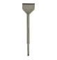 SCALPELLO A CUCCHIAIO ATTACCO SDS-PLUS mm 40 x 250 piatto largo