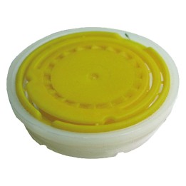 TAPPO IN HDPE Ø 24 mm - per Lt. 0,2 - col. giallo