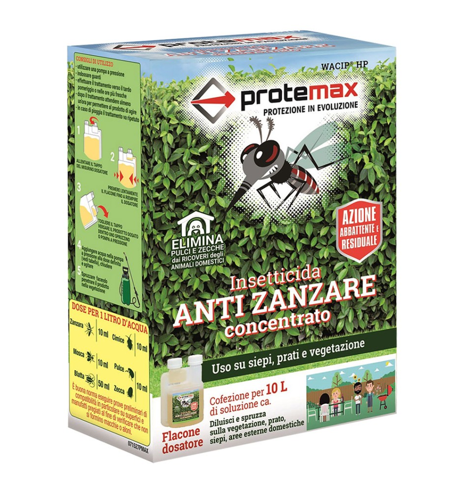 ANTIZANZARE LIQUIDO CONCENTRATO lt 1