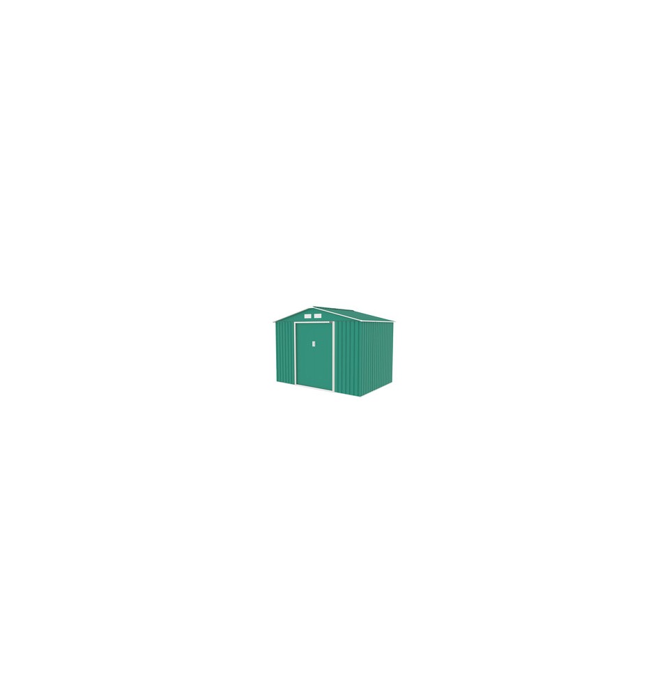 C RICOVERO ATTREZZI LAMIERA CM277X195X203 VERDE