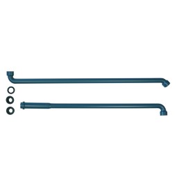 TUBO DI CACCIATA AD INCASSO 45°-90° con o-ring