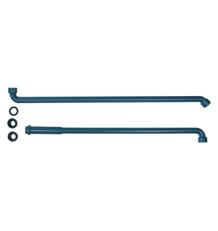 TUBO DI CACCIATA AD INCASSO 45°-90° con o-ring