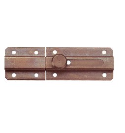 CATENACCIOLO ORIZZONTALE ACCIAIO BRONZ 200 MM