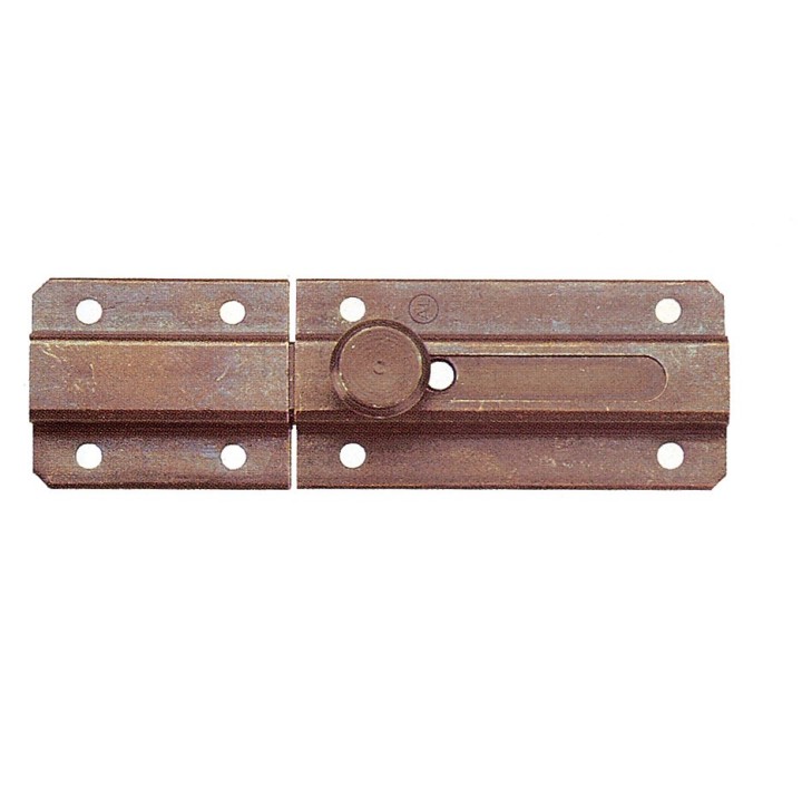 CATENACCIOLO ORIZZONTALE ACCIAIO BRONZ 200 MM