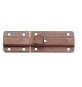 CATENACCIOLO ORIZZONTALE ACCIAIO BRONZ 120 MM**