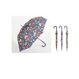 OMBRELLO AUTOMATICO LUNGO DONNA FIORI ASSORTITO