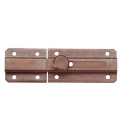 CATENACCIOLO ORIZZONTALE ACCIAIO BRONZ 200 MM