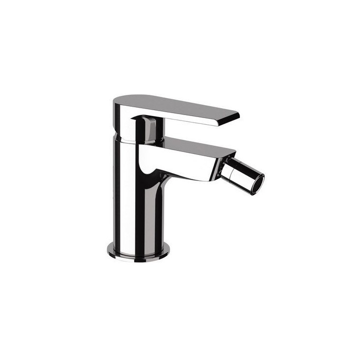 MISCELATORE MONOCOMANDO BIDET SENZA SCARICO LINEA ARTIC Nichel Spazzolato lucido