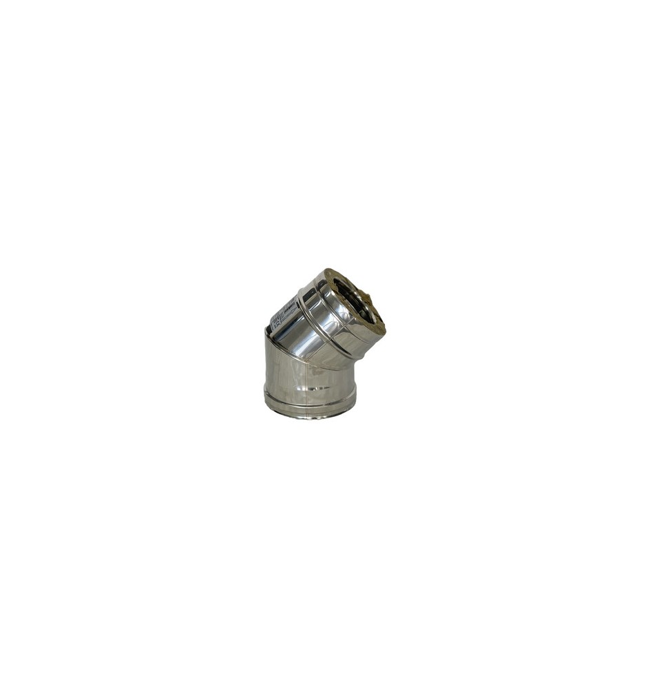 C CURVA INOX 45 D 20 CM