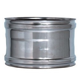 C RACCORDO INOX ATTACCO FEM/FEM D 20CM