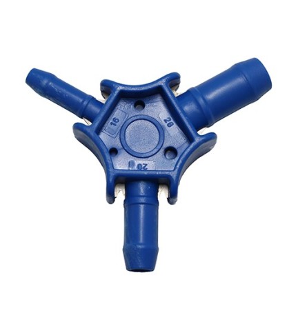 CALIBRATORE SBAVATORE A CROCE IN PVC 16-20-26 mm