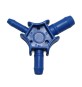 CALIBRATORE SBAVATORE A CROCE IN PVC 16-20-26 mm