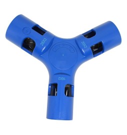 CALIBRATORE SBAVATORE PROFESSIONALE TRIPLO 16 - 26 mm