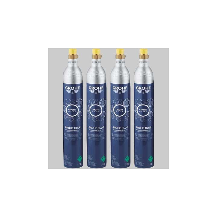 BOMBOLA CO2 GROHE BLU - 425 gr (KIT 4 PEZZI)