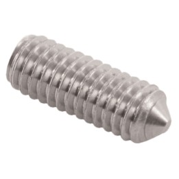 VITI GRANI SENZA TESTA PUNTA CONICA M6 x 6 mm