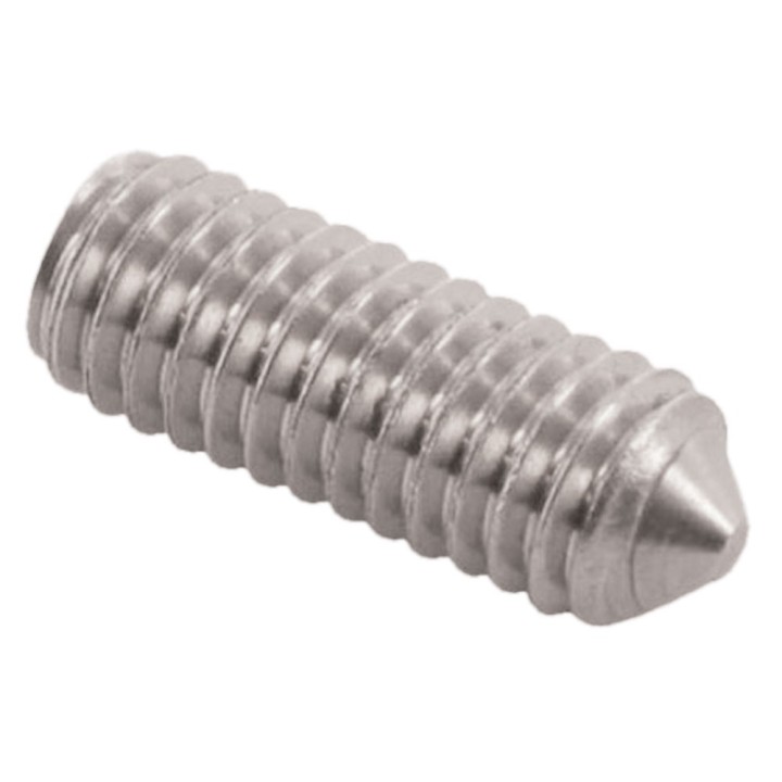 VITI GRANI SENZA TESTA PUNTA CONICA M6 x 6 mm
