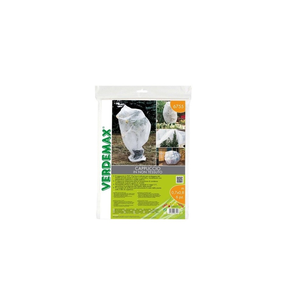 CAPPUCCIO ANTIGELO IN TNT 17G/M2 0,7X0,8 M CF 6 PZ