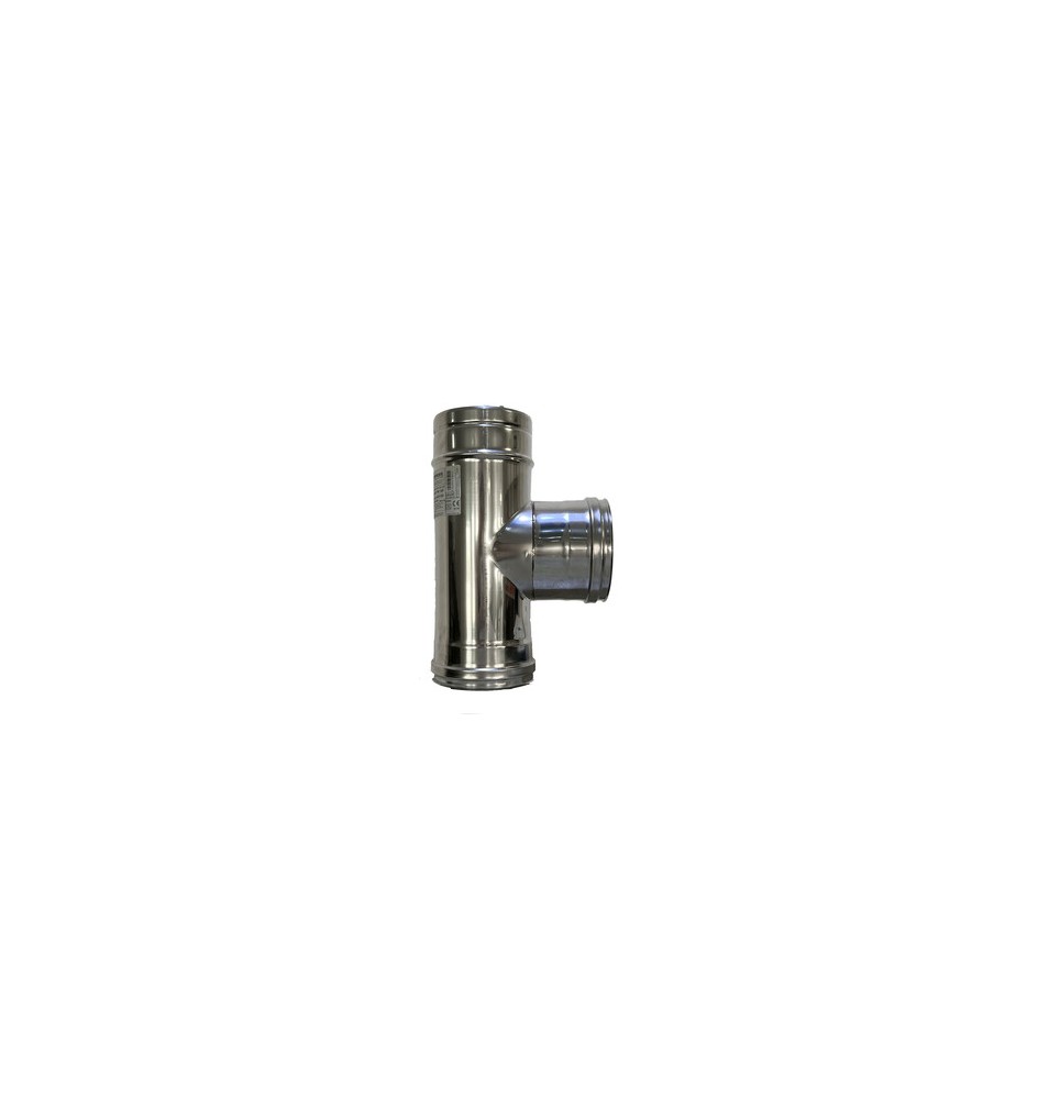 C RACCORDO A T INOX ATTACCO FMM D 25 CM