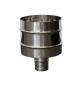 C FUMAIOLO A BOTTE INOX TONDO INOX D 8CM
